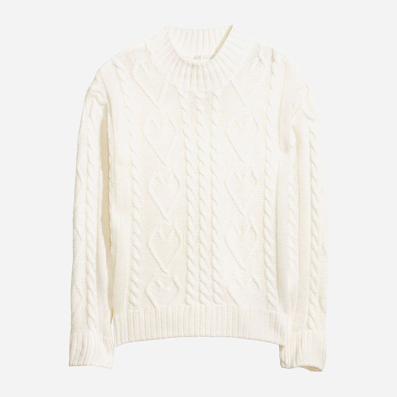 

Свитер H&M 0504005 146-152 см Молочный
