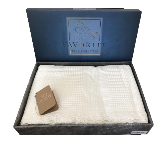 

Вафельная простынь Пике Favorite Gold 200*240 см кремовый (ts-2000100147504)