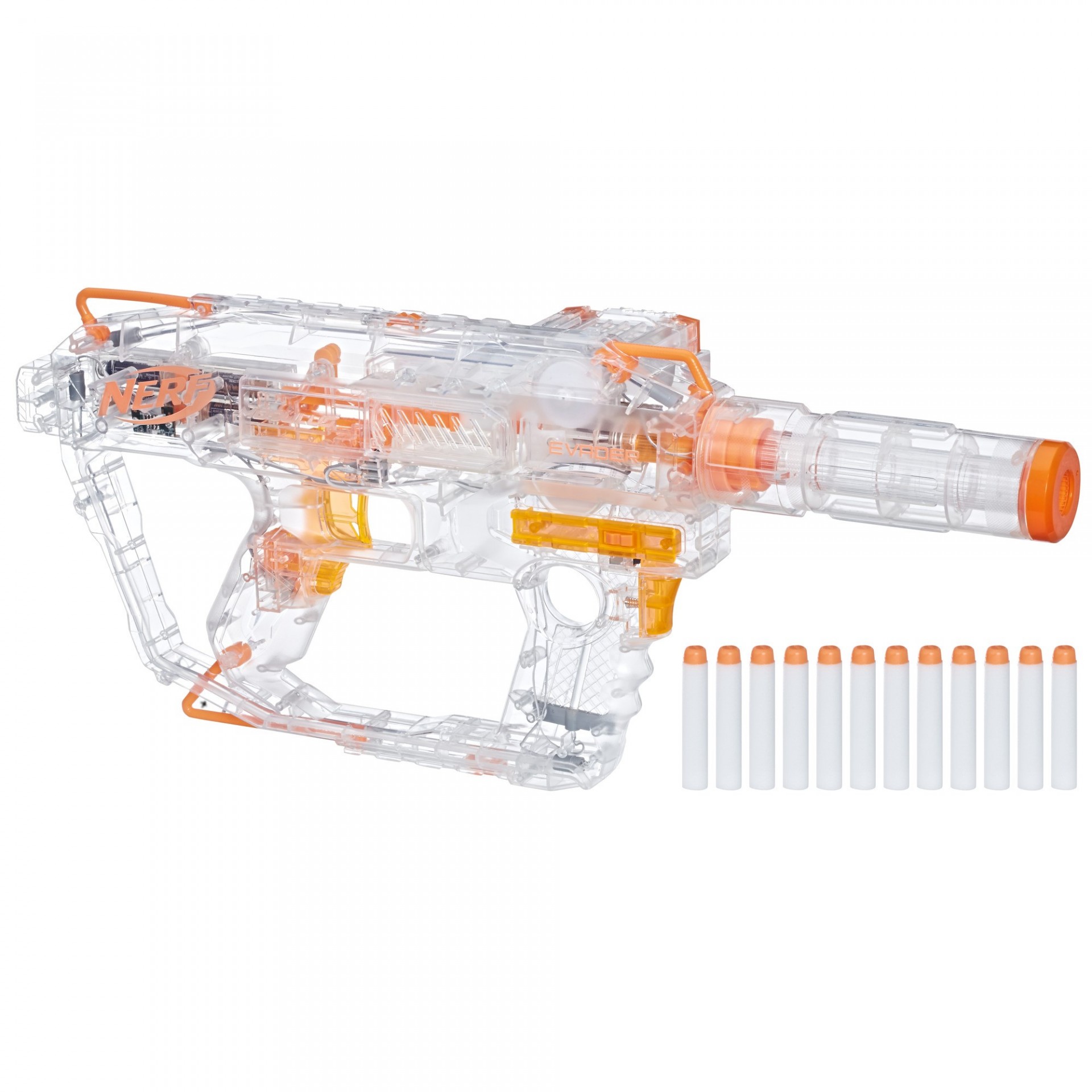 

Бластер Nerf Модулус Прозрачный Призрак (Nerf Modulus Ghost Ops Evader Motorized Light-Up)