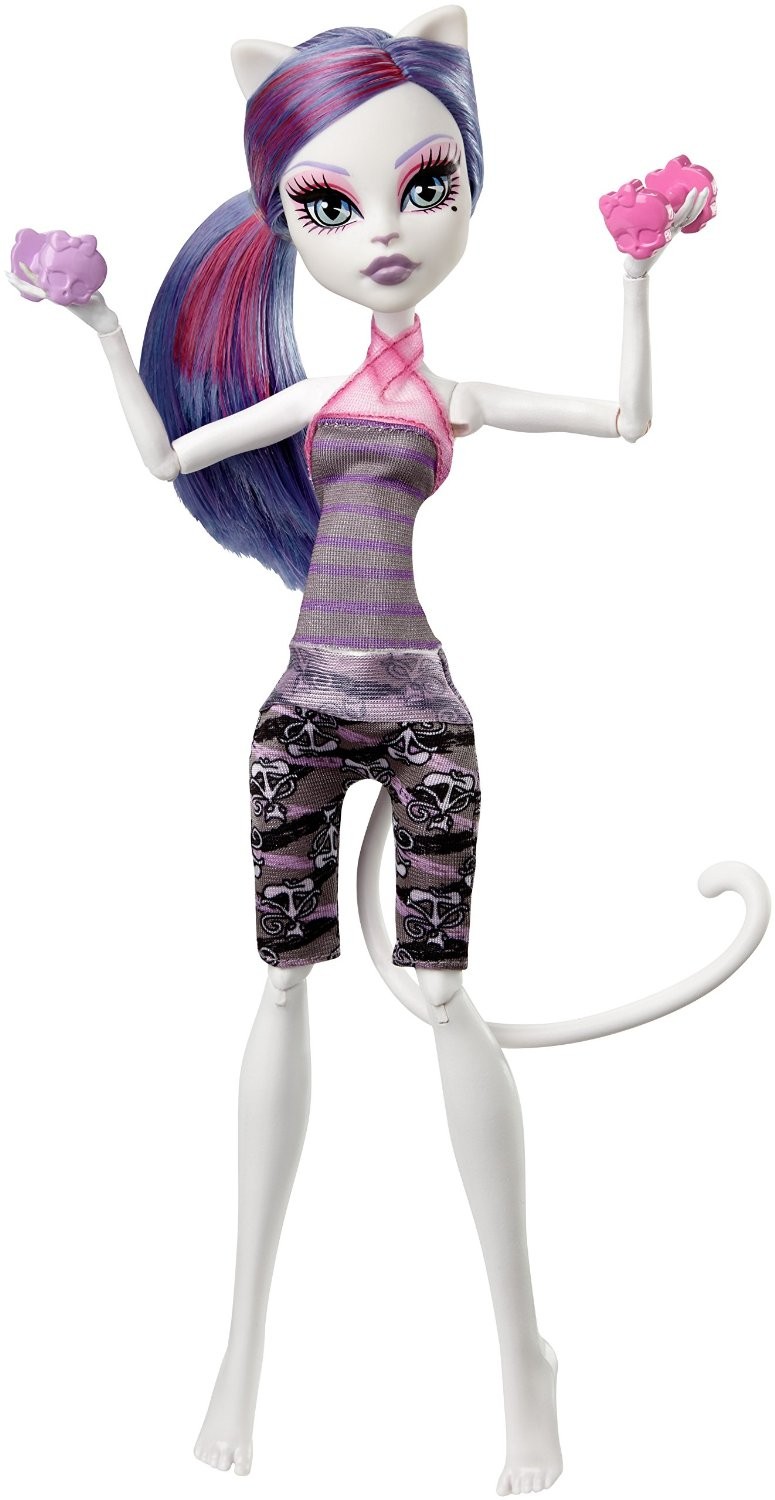 

Кукла Монстер Хай Катрин ДеМяу Фантастический фитнес (Monster High Catrine DeMew Fangtastic Fitness)