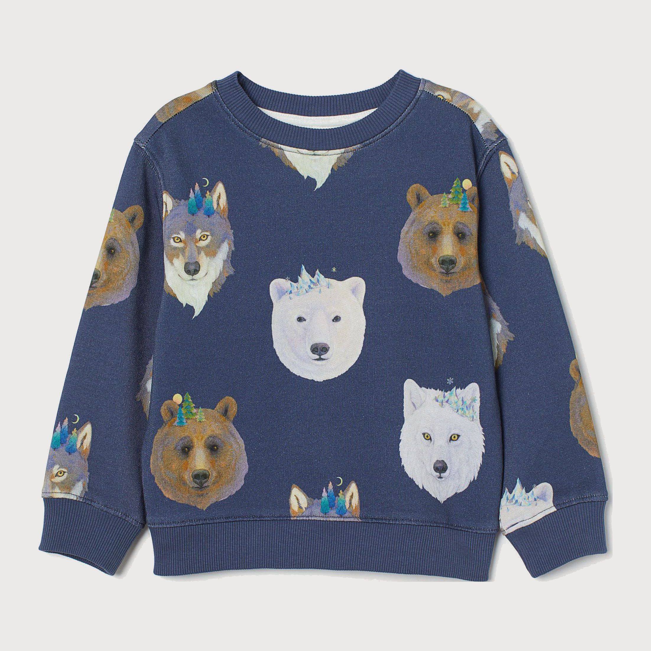

Свитшот H&M 900549 110-116 см Синий