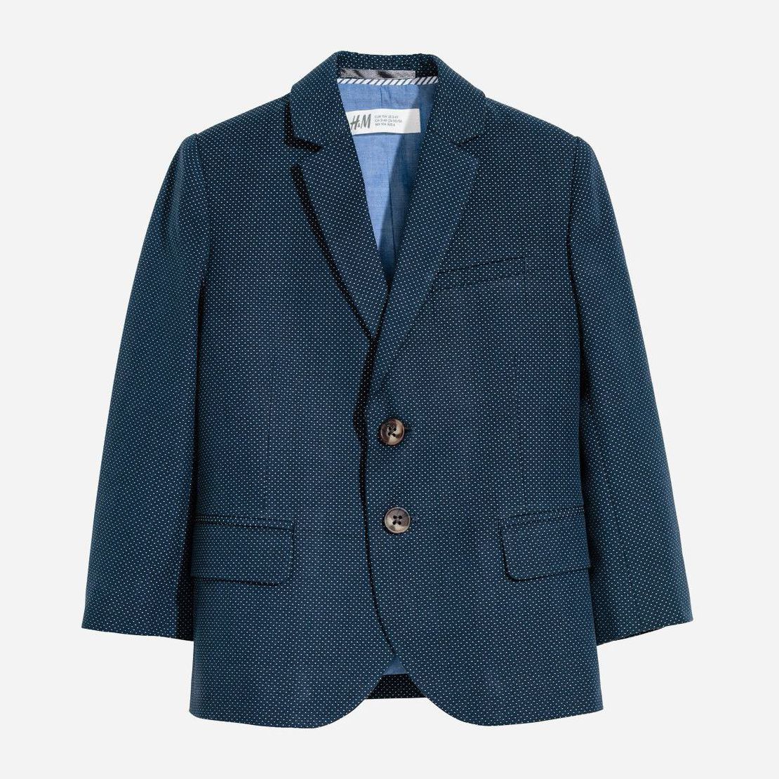 

Пиджак H&M 578599 98 см Темно-синий