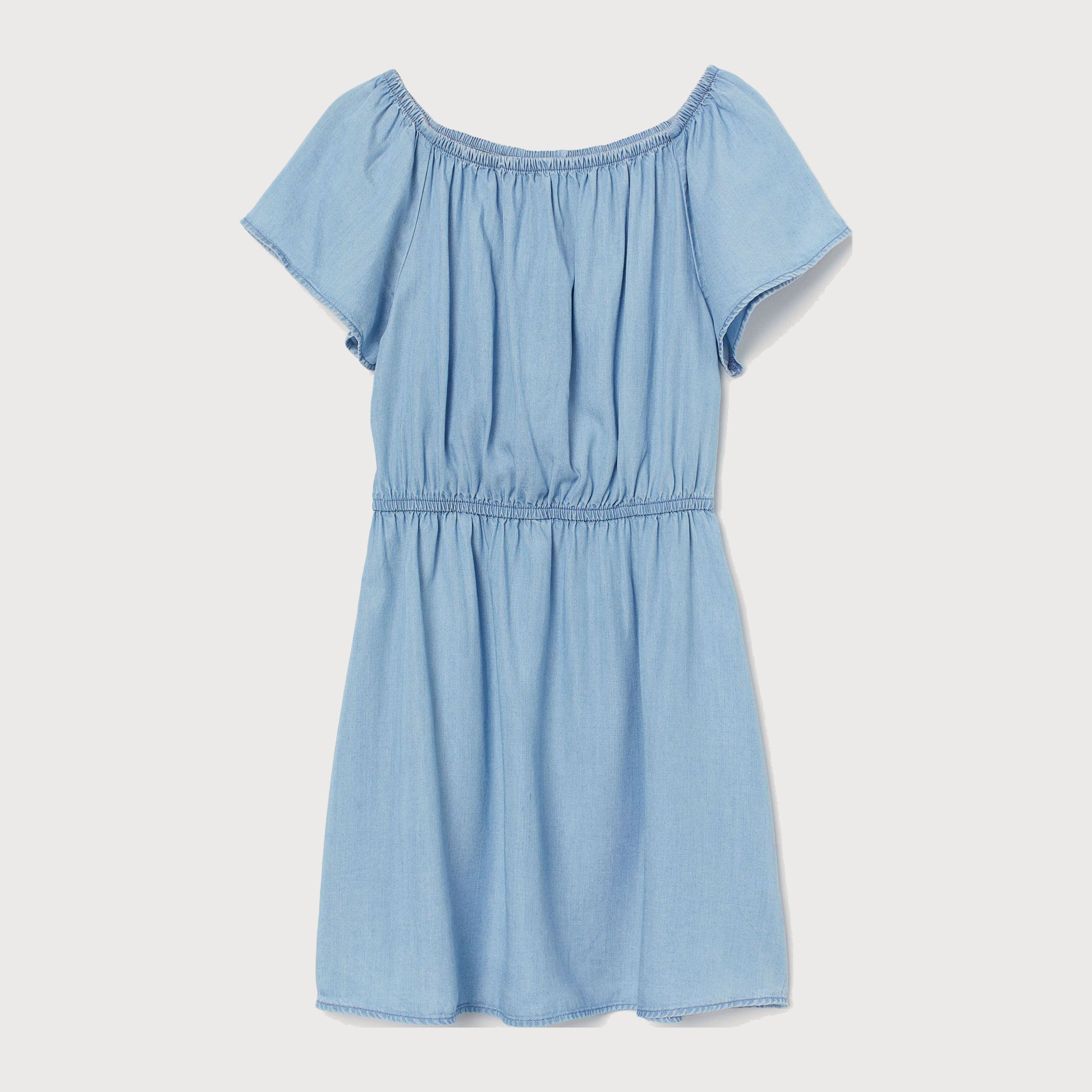

Платье джинсовое H&M 817595 170 см Голубое (KZ2000001097878)