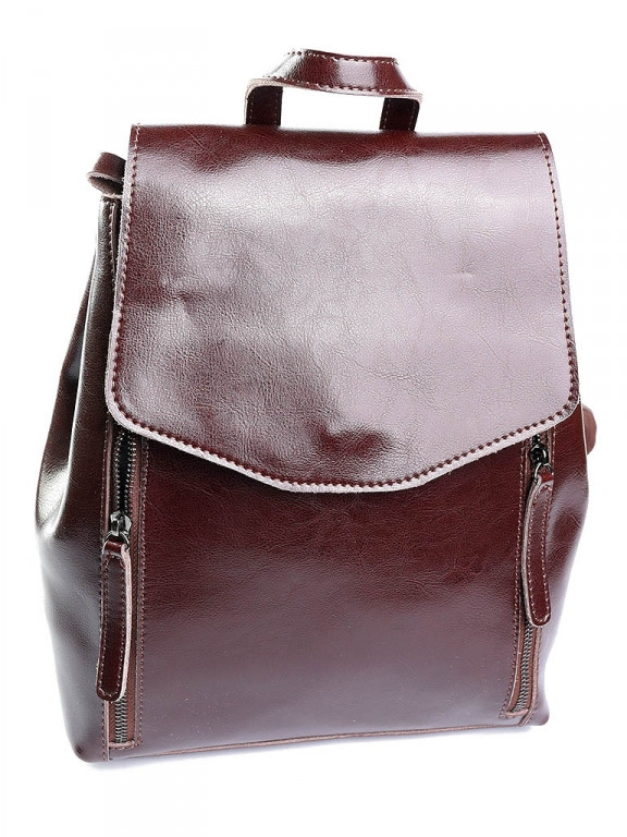 

Женская сумка из натуральной кожи Case 829HK темно-коричневая