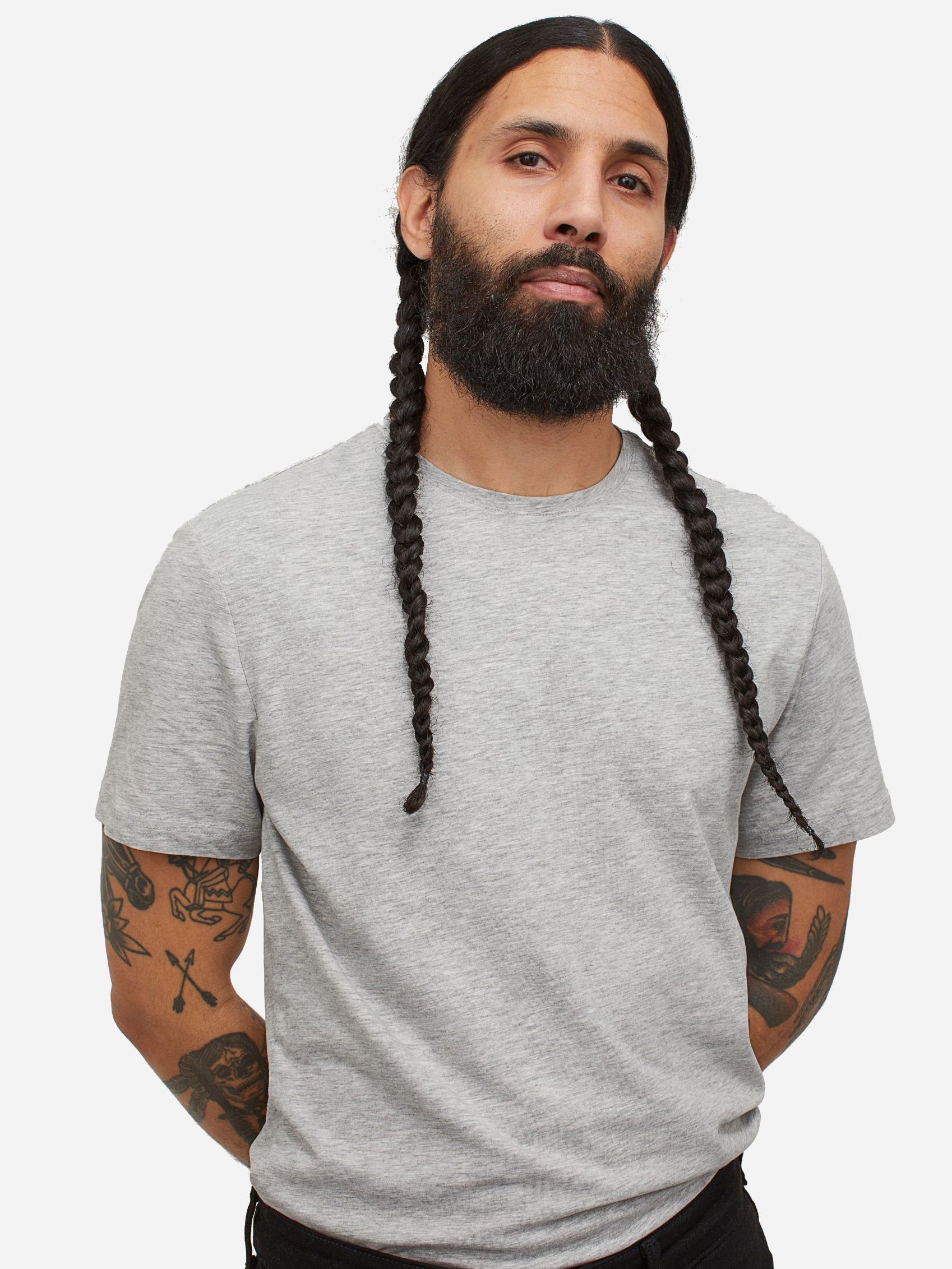 

Футболка H&M 5786300sdm M Светло-серая