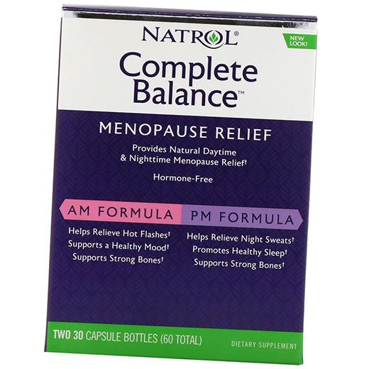 

Менопауза полный комплекс, Complete Balance Menopause Relief, Natrol 60капс (36358048)