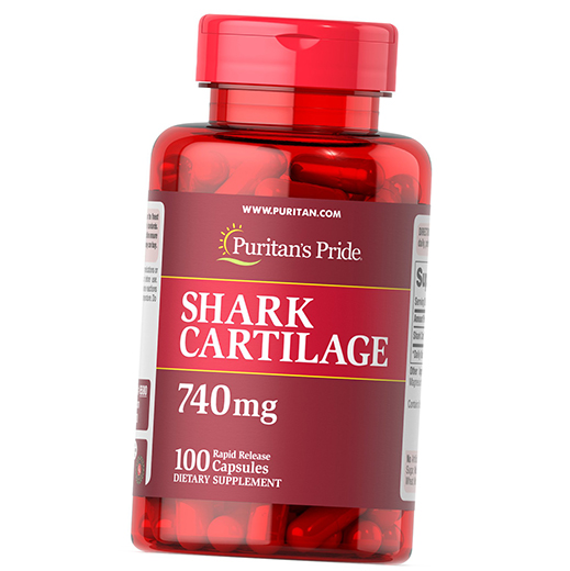 

Акулий хрящ, Shark Cartilage, Puritan's Pride 100капс (03367008)