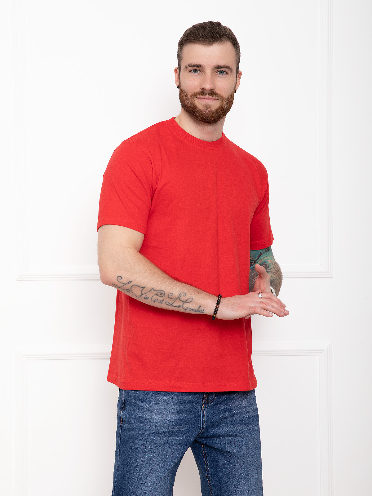 

Футболка ISSA PLUS GN4-42  Красная, Футболка ISSA PLUS GN4-42 L Красная