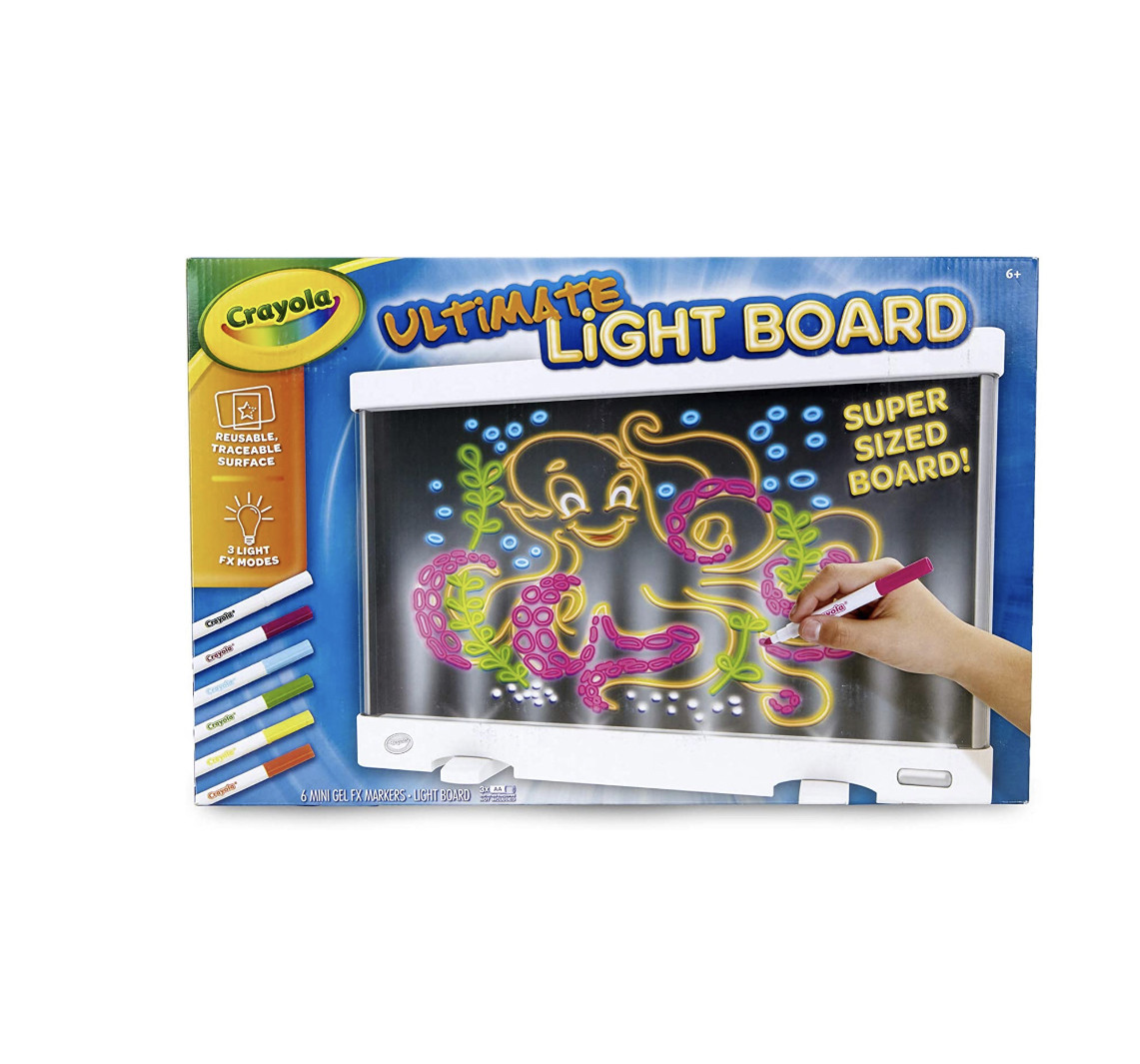 

Доска Crayola (планшет) с подсветкой для рисования белая