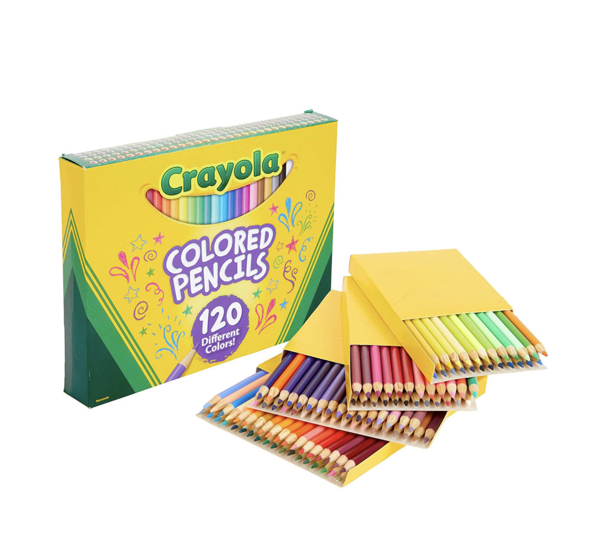 

Набор Crayola цветных карандашей 120 штук