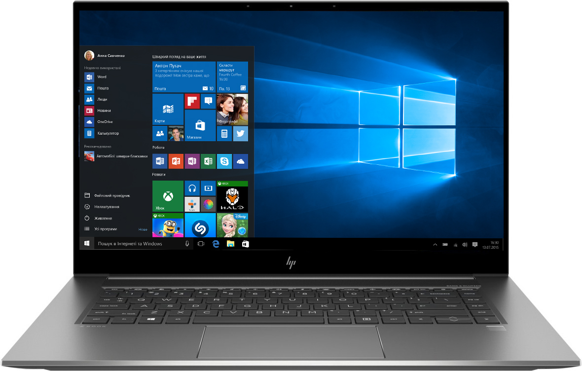 

Ноутбук HP ZBook Studio G7 (1J3T9EA) Turbo Silver