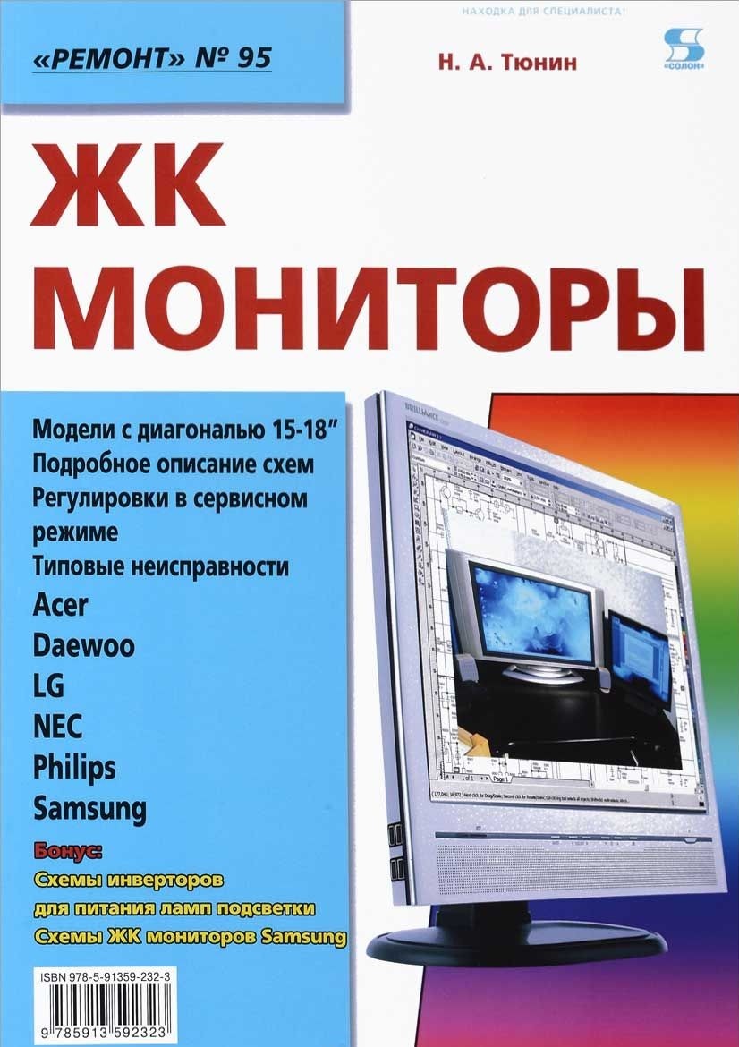 

Ремонт, 95. ЖК мониторы