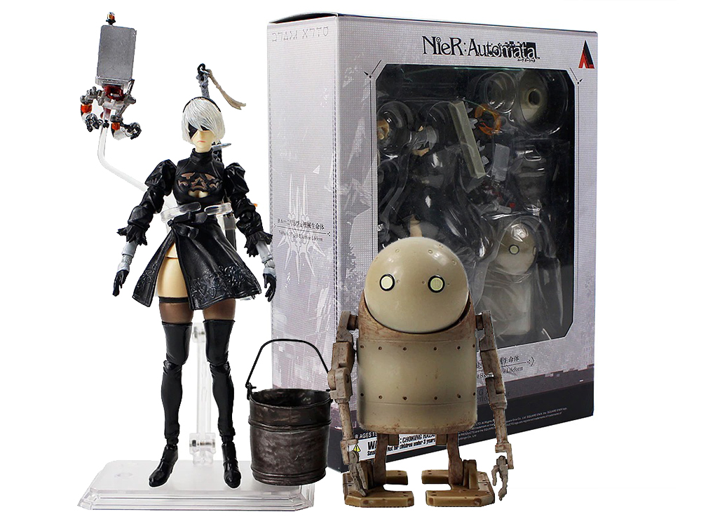 

Фигурка BauTech боевой робот NieR Automata 2В и 2 робота 15 см (1009-781-00)