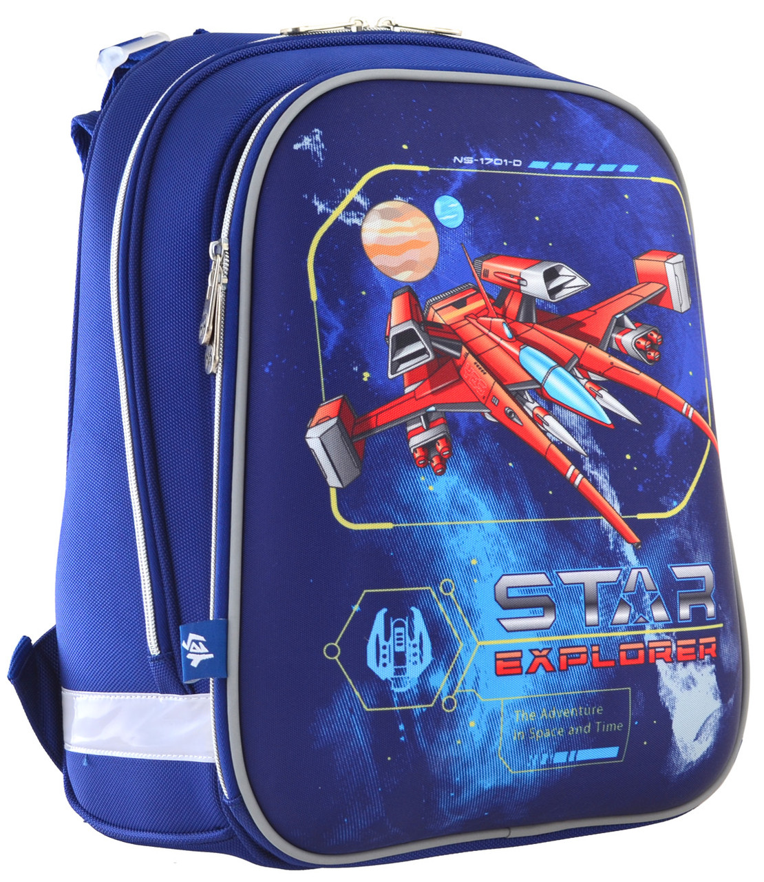 

Рюкзак школьный каркасный 1 Вересня H-12 Star Explorer (555960)