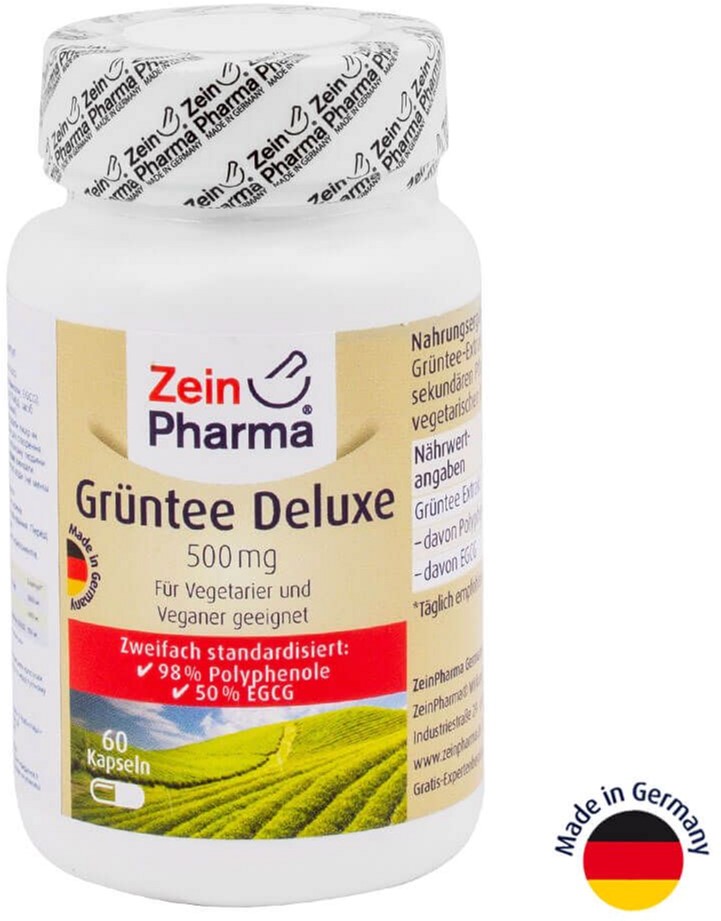 

Зеленый чай, ZeinPharma 500 мг, 60 капсул (ZP-12503)