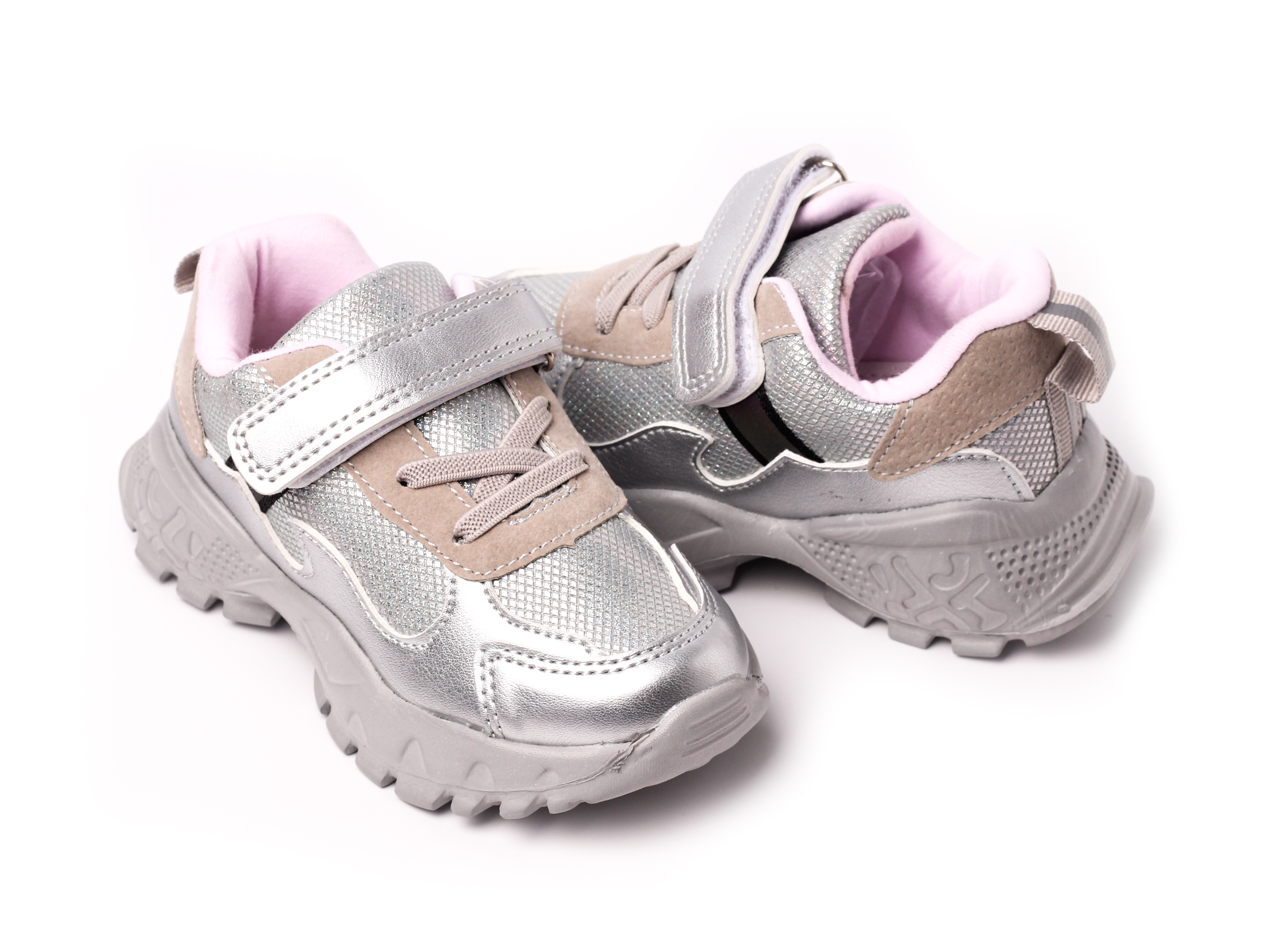 

Кроссовки ERRA 78-90FSILVER серебряный 22 2000903502258