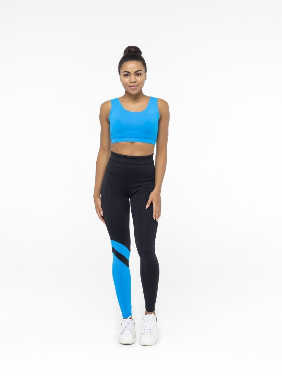 

Лосины FitU спортивные женские Mirel blue голубой, Лосины FitU спортивные женские Mirel blue голубой XL