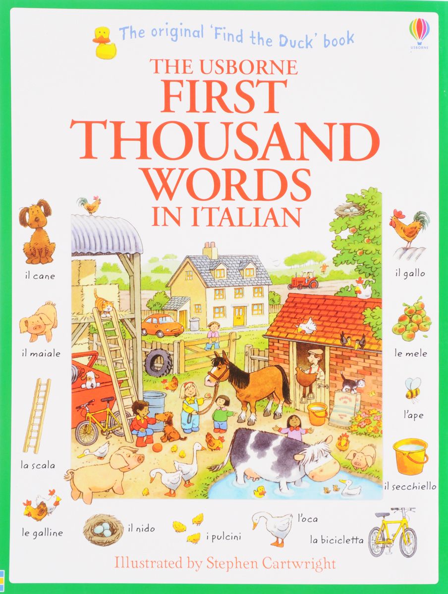 

First 1000 Words in Italian
