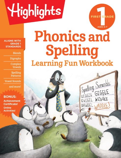 

Highlights: First Grade. Phonics and Spelling
