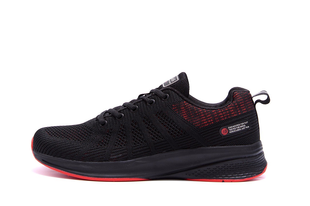 

Мужские кроссовки сетка BS RUNNING SYSTEM Black р.44
