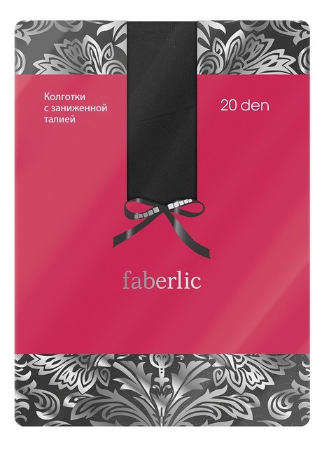 

Колготки с заниженной талией, черный, 20 den, размер , moda Faberlic, Колготки с заниженной талией, черный, 20 den, размер S, moda Faberlic