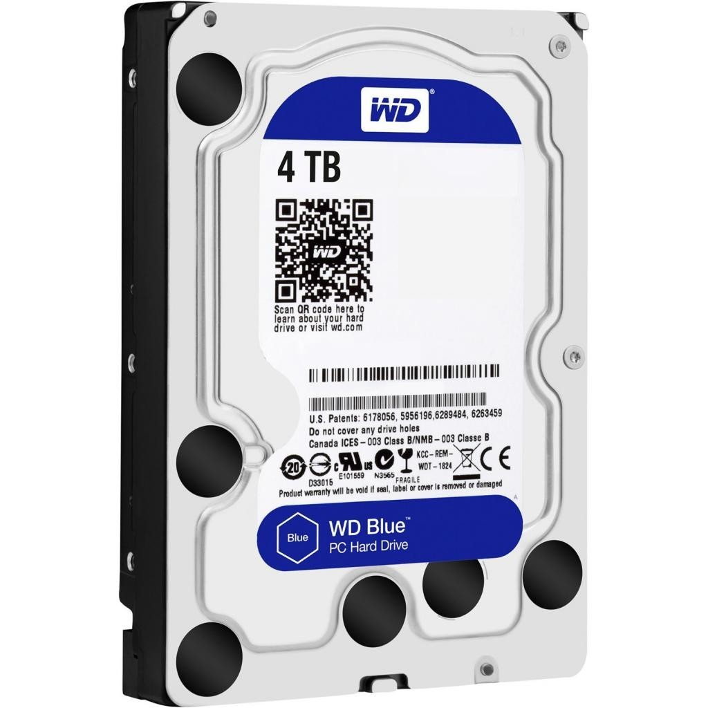

Жорсткий диск 3,5" 4Tb WD WD40EZRZ SATA III 5400 64Mb Blue Desktop