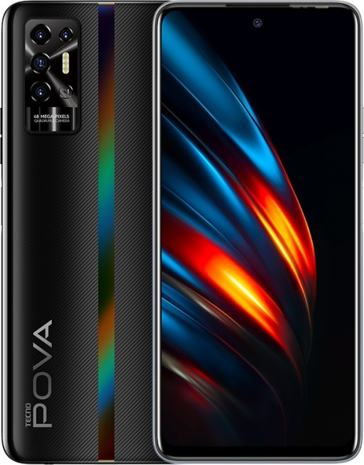 

Мобильный телефон Tecno POVA 2 4/64GB Dazzle Black