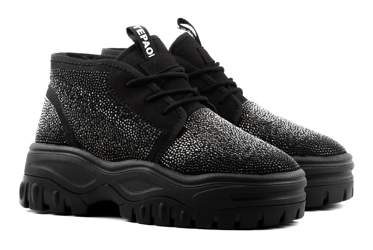 

Черевики зимові Sasha Fabiani 37 Чорний 00000010995