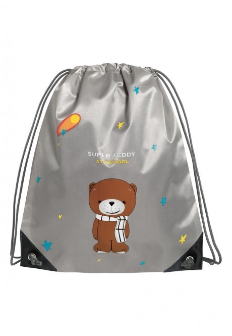 

Мешок для обуви Teddy, цвет серый Faberlic