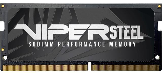 

Оперативная память Patriot SODIMM DDR4-2666 16384MB PC4-21300 Viper Steel (PVS416G266C8S)