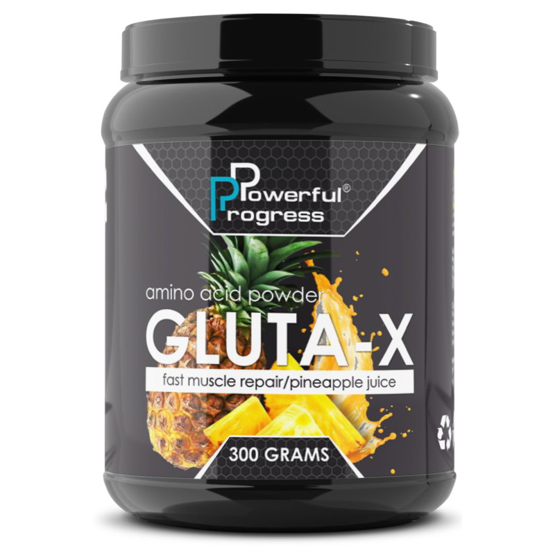 

Аминокислота Powerful Progress Gluta-X, 300 грамм Ананас