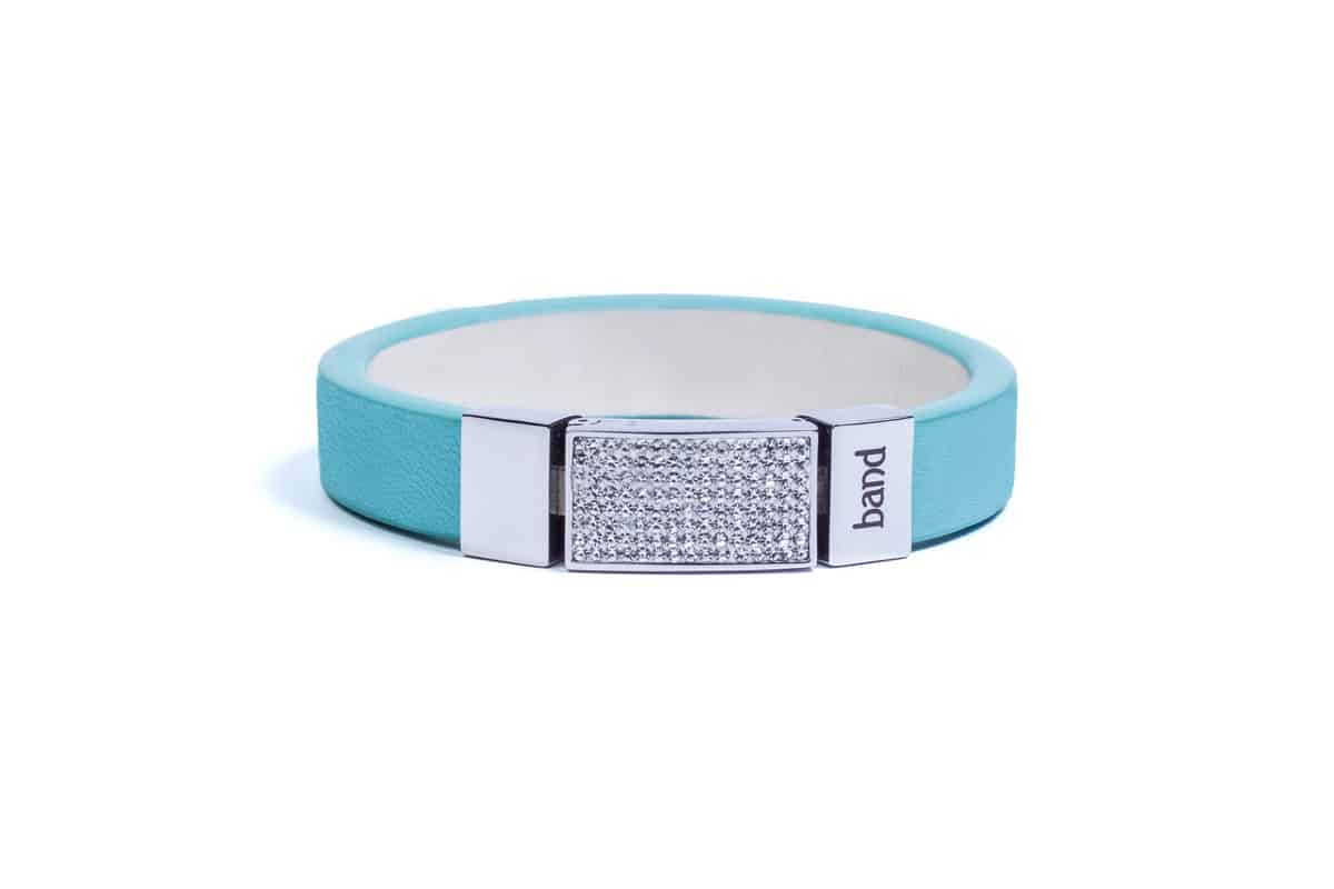 

Женский браслет из кожи Band Elegance Blue 21 Голубой