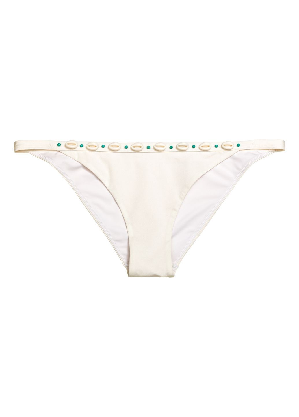 

Женские купальные трусы H&M 44 Белый 3679502099471
