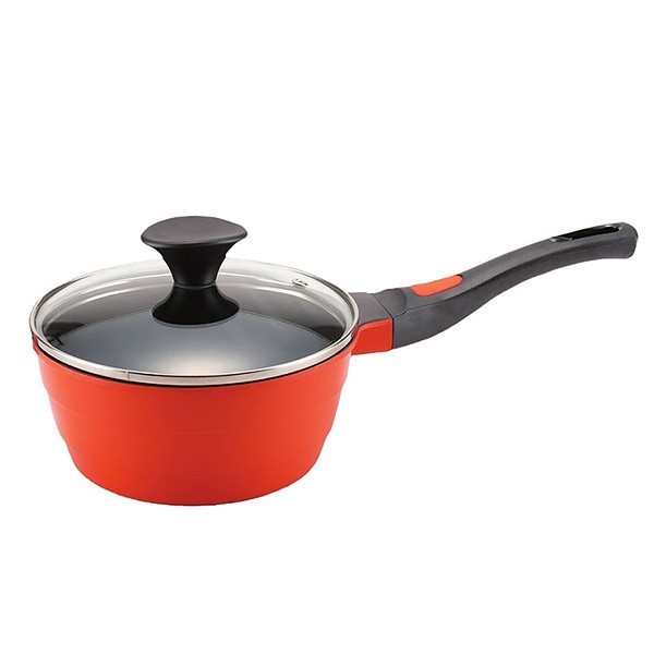 

Ковш RAINBOW 18 см зі скляною кришкою