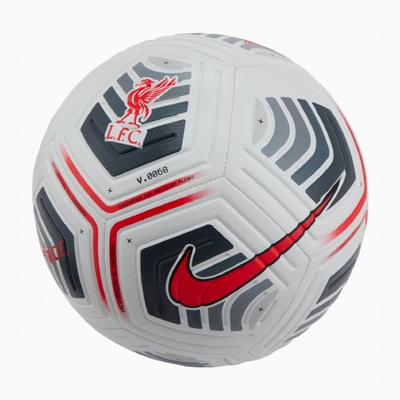 

М'яч футбольный Nike Liverpool F.C. DD7136-100 size 5 Білий 5 (82477)