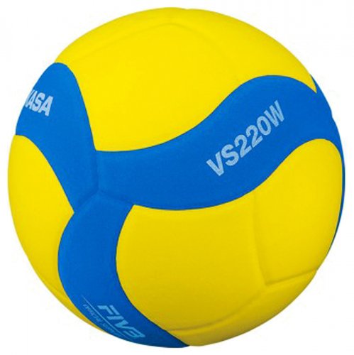 

М'яч волейбольний Mikasa Original VS220W size 5 Жовтий 5 (79338)