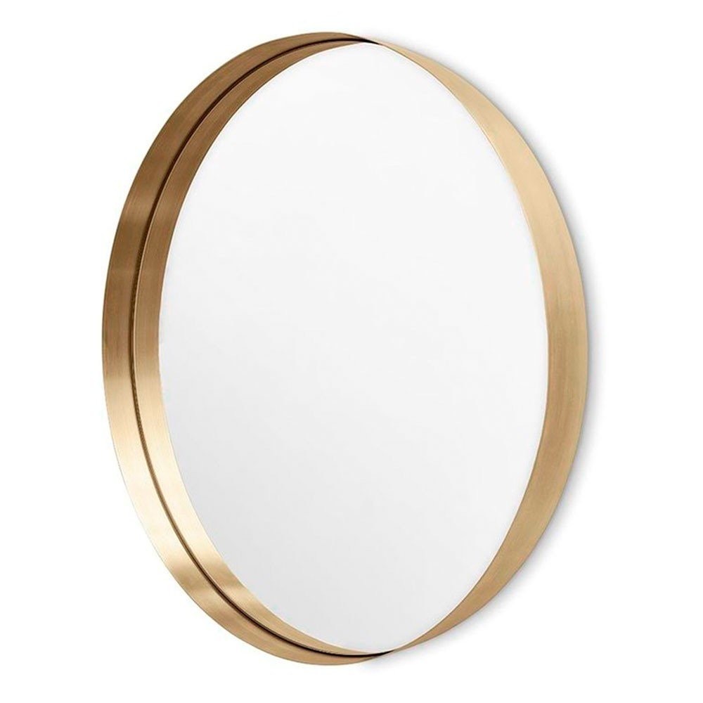 

Круглое зеркало D1200мм в металлической золотой (GOLD) раме Frames Posters Décor