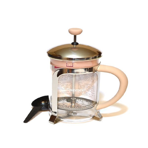 

Заварювальний чайник з поршнем CAFE GLACE 600 мл (скляна колба)