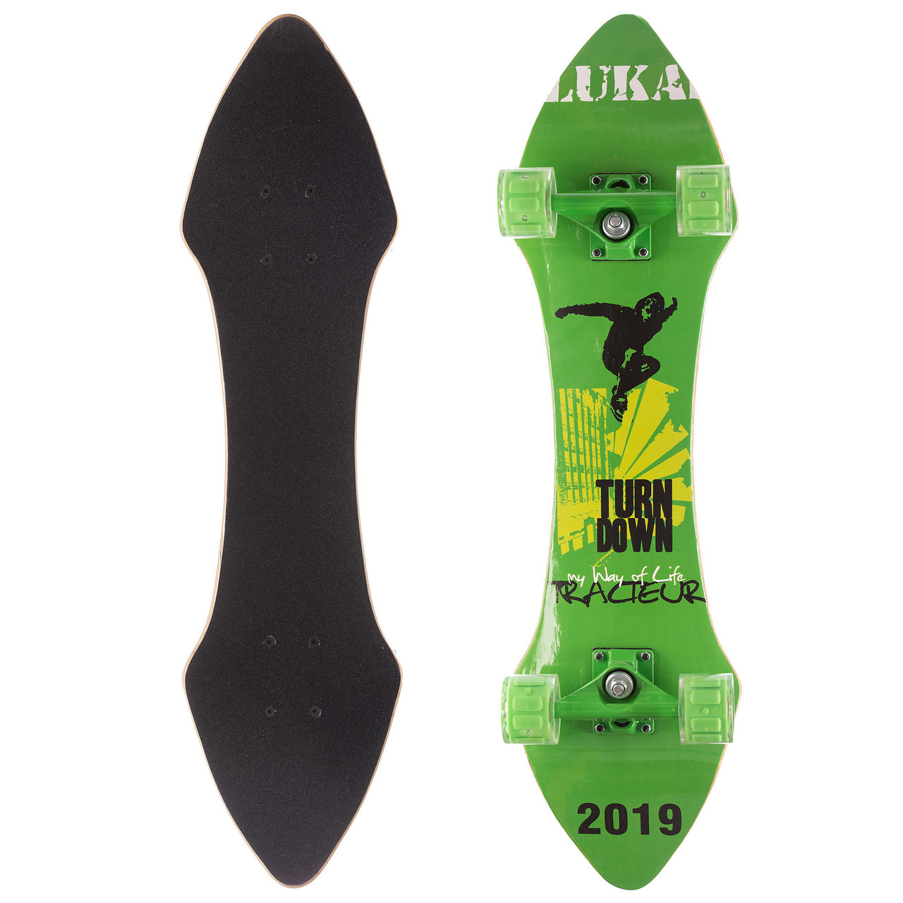 

Лонгборд лонгдистанс круизер Lukai Long Distance Sprinter 1249-2 Green