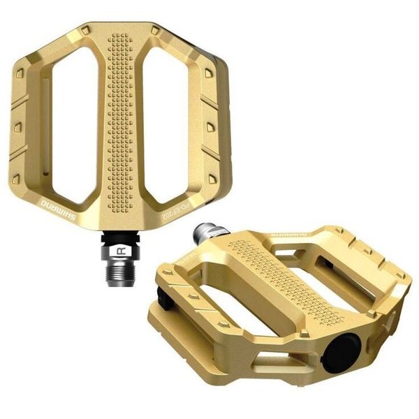 

Педалі SHIMANO PD-EF202-K, золоті, алюмін. корпус