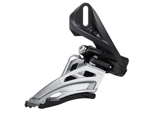 

Перемикач передній SHIMANO DEORE, FD-M4100-D 2X10, SIDE SWING, FRONT-PULL, DIRECTMOUNT, CS-ANGLE:64-69, TOP GEAR:38T, CL:48.8/51.8MM