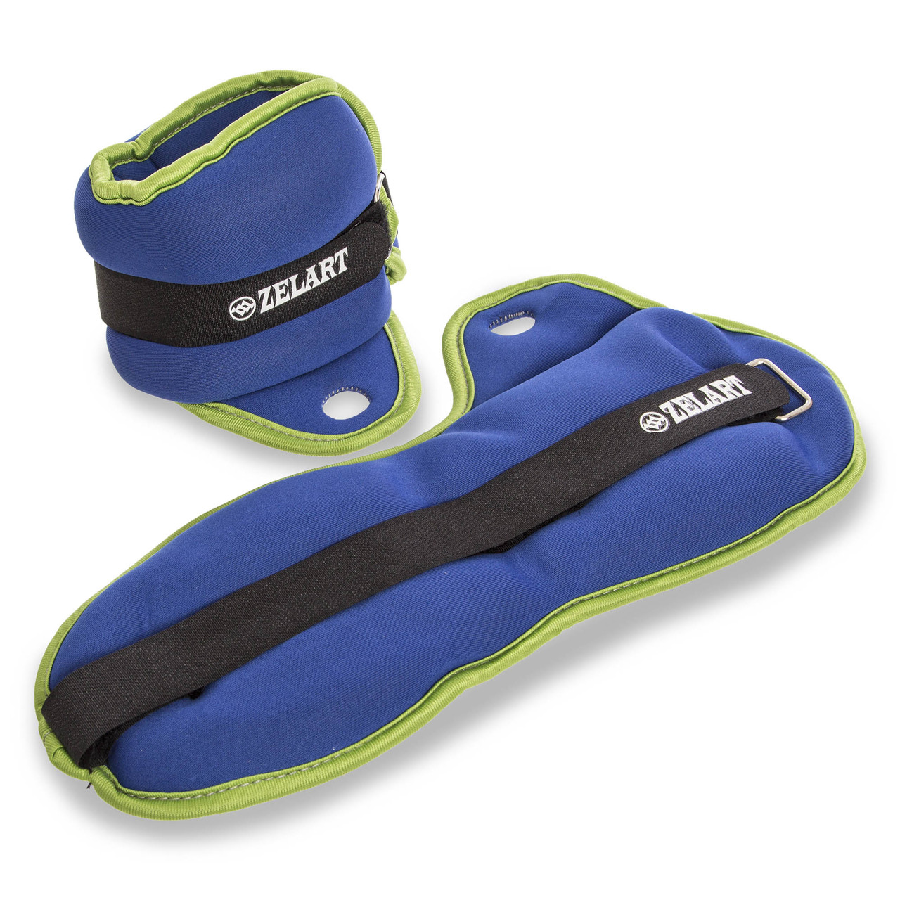 

Утяжелители манжеты для рук Zelart My Fit 1965-3 2 шт по 1,5 кг Blue-Green