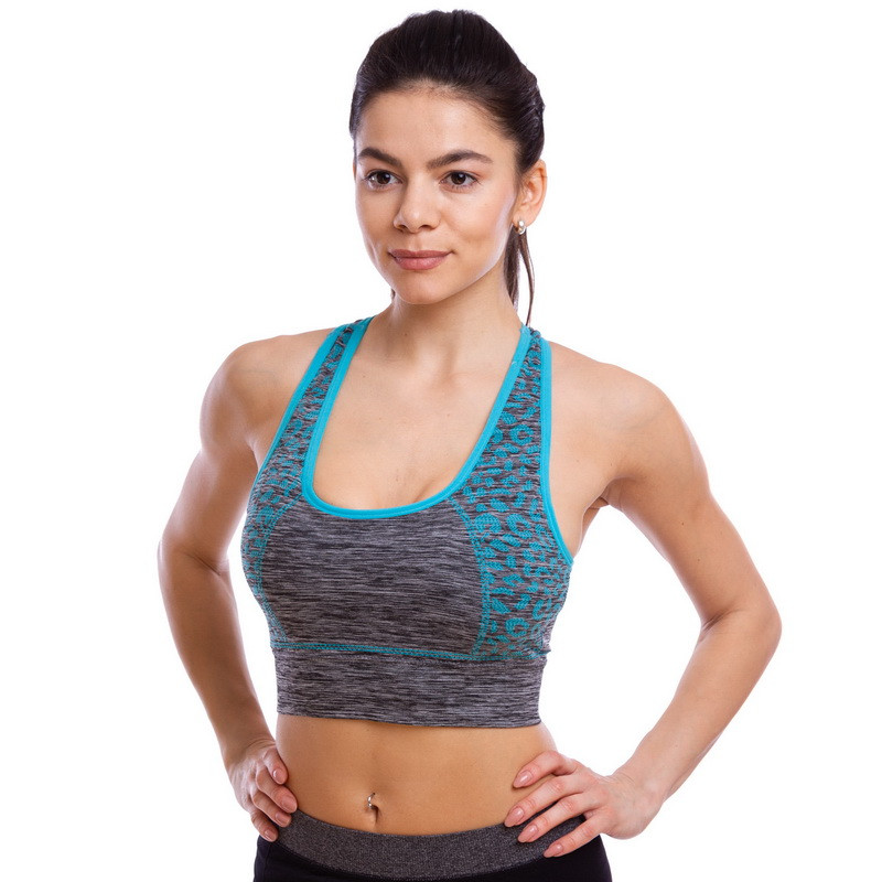 

Спортивный топ для фитнеса и йоги Zelart My Fit 2232 размер  (44-48) Grey-Blue, Спортивный топ для фитнеса и йоги Zelart My Fit 2232 размер L (44-48) Grey-Blue
