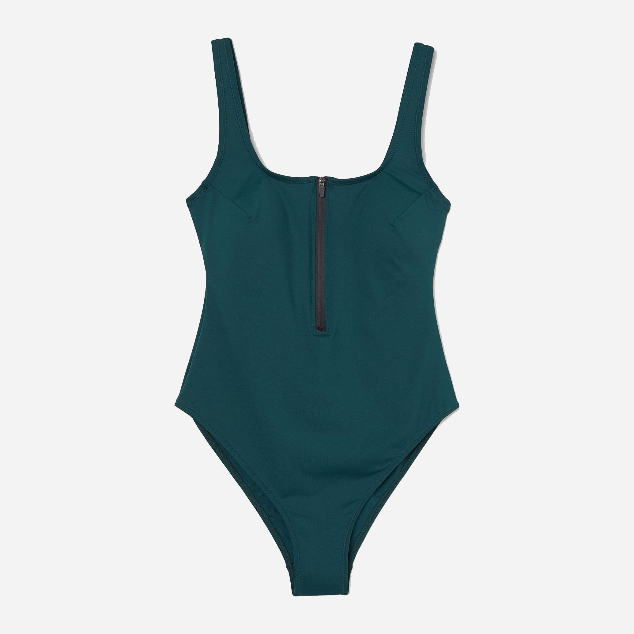 

Купальник слитный женский H&M 8730832dm 46 Темно-зеленый