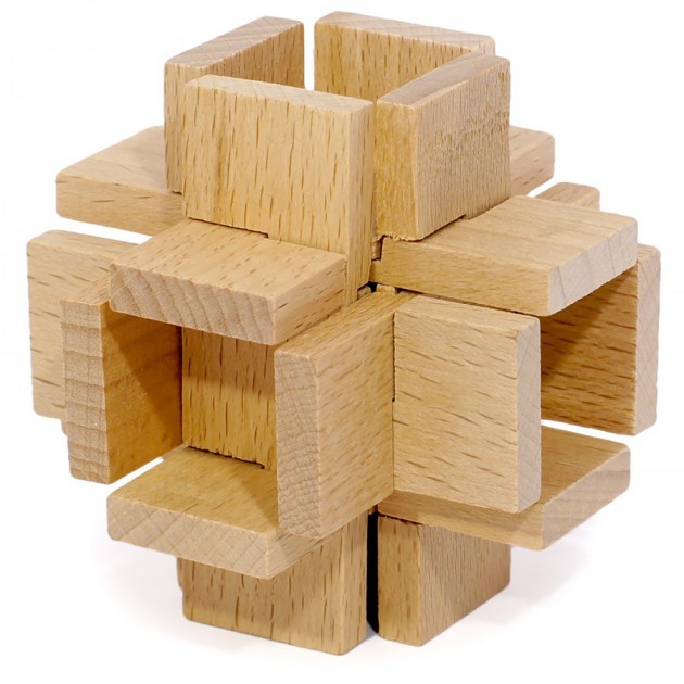 

Деревянная головоломка 3D Wood Puzzles Китайский светильник