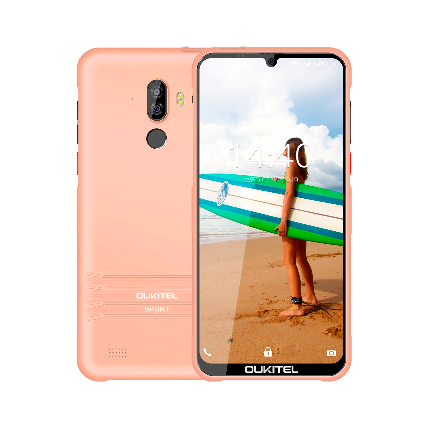 

Мобільний телефон OUKITEL Y1000 pink 2/32Gb 6,09" 3600mAh (7337 zp)