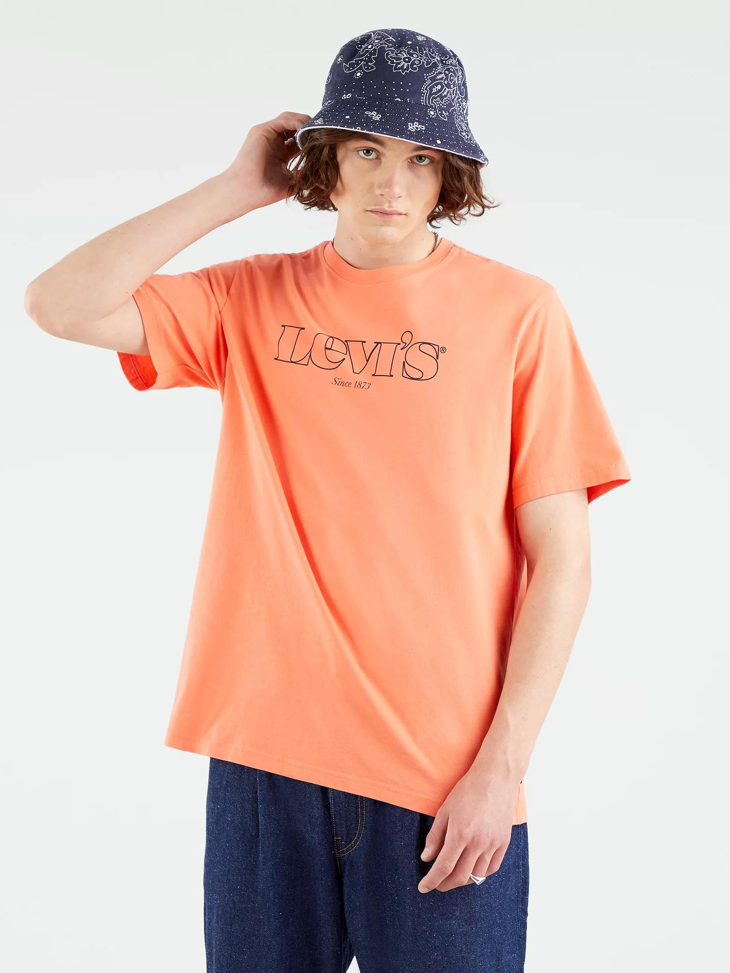 

Футболка Levi's Ss Relaxed Fit Tee Mv Ssnl Logo Outline 16143-0183 S