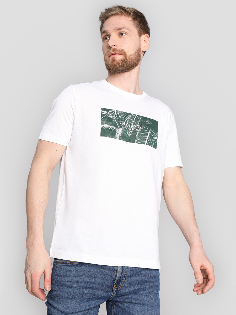 

Футболка O'STIN Casual MWFV2EKRHT L Белая