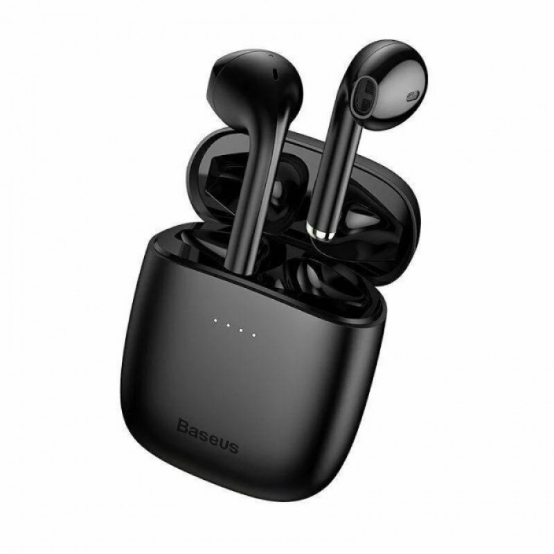 

Наушники беспроводные для телефона Baseus Encok TWS W04 Pro Black