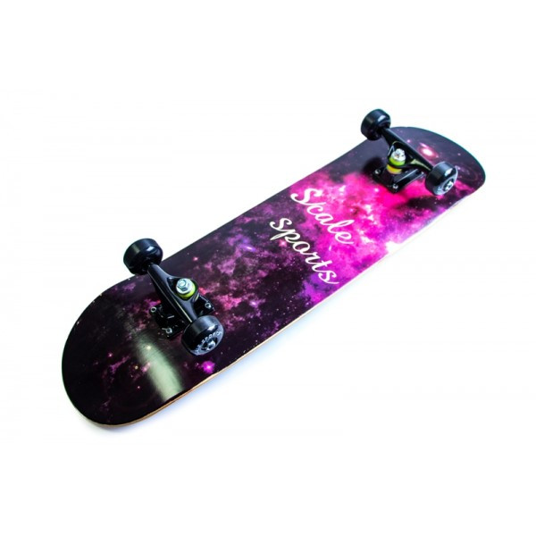 

Скейтборд деревянный Scale Sport Milky Way